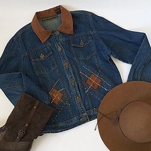 New Identity | Vintage Retro Upcycled Jean Jacket